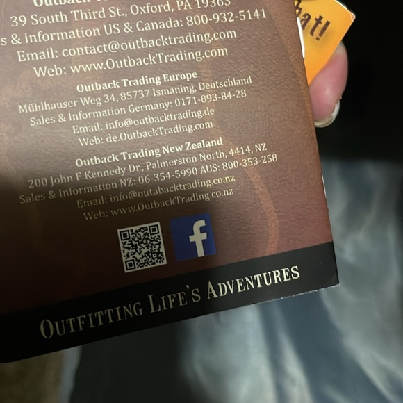 Outback Trading Co Forbes Wool Hat in Brown | SMALL NWT - Picture 6 of 6